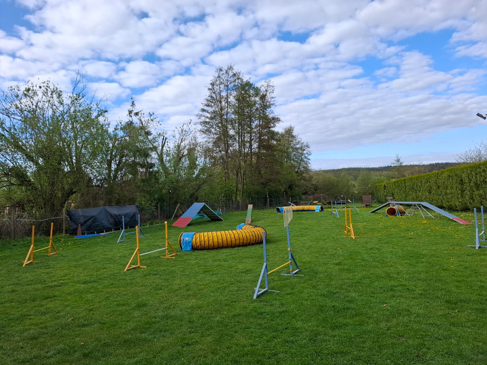 Trainingsgelände der Hundefreunde Nordeifel